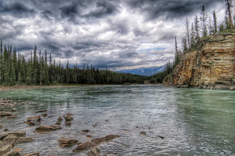Athabascan River Shoreline Photograph by Ross Kestin