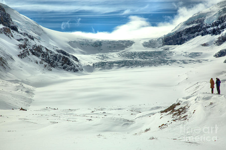 Athbasca Glacier At The Columbia Icefield Photograph by Adam Jewell