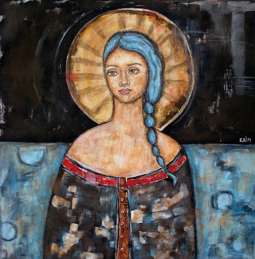 Athena Painting by Rain Ririn