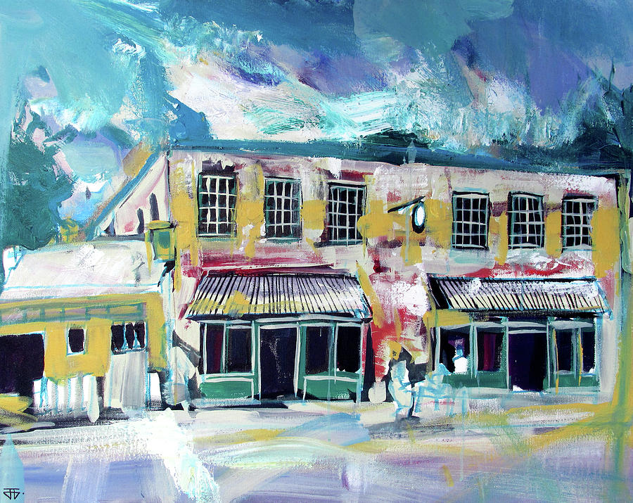 Athens Ga The Grit Painting by John Gholson