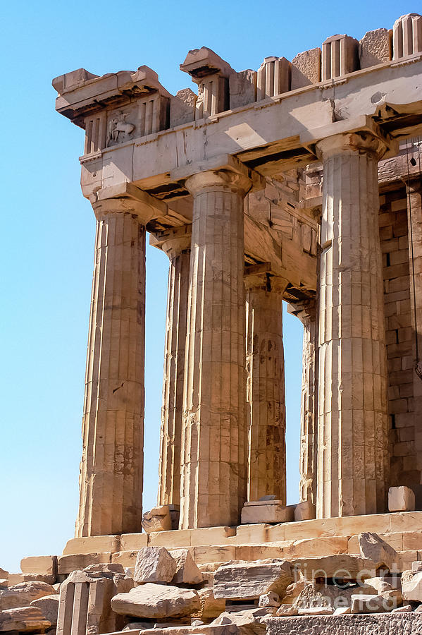 Athens Parthenon Three Photograph by Bob Phillips