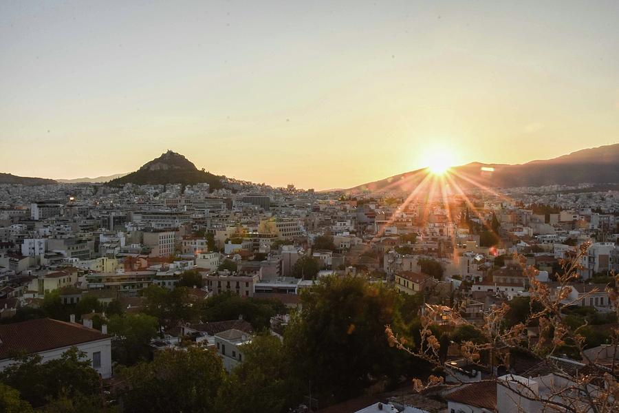 Athens Sunrises Photograph by Colin Collins