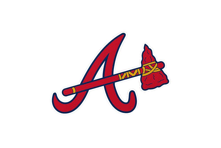 Atlanta Braves Logo Digital Art by Jeromi Cesk Pixels