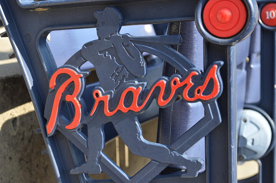 Atlanta Braves Seat Photograph by Raymond Pickard - Fine Art America
