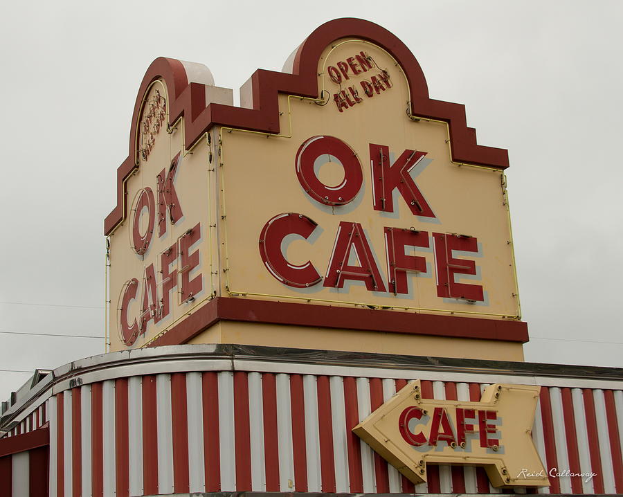 Atlanta Classic OK Cafe Atlanta Restaurant Art Photograph by Reid Callaway