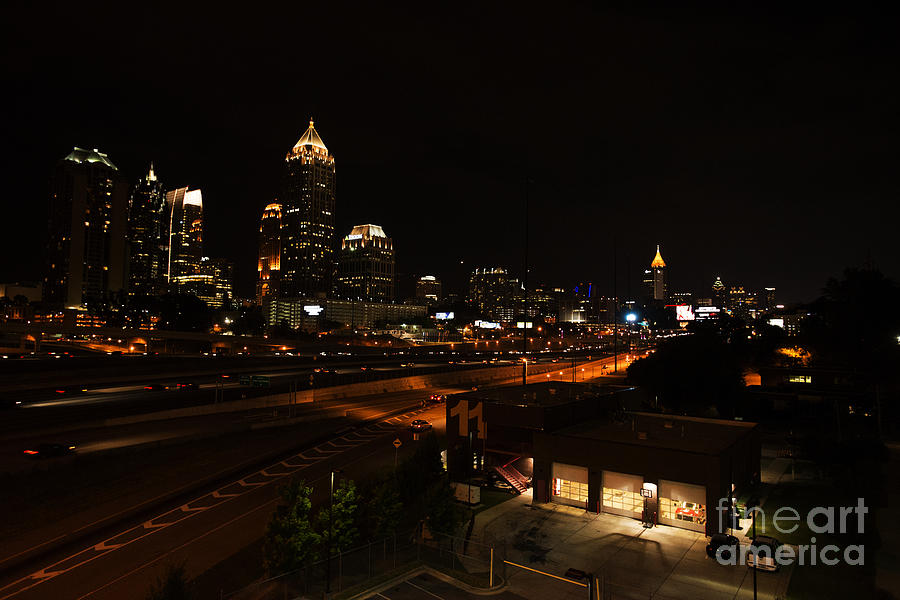Atlanta Expressway Photograph by David Bearden | Fine Art America