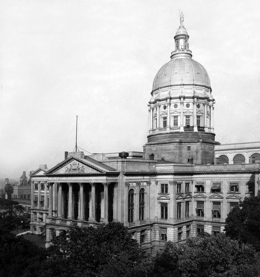 Atlanta Georgia - State Capitol Building - c 1929 Photograph by International  Images