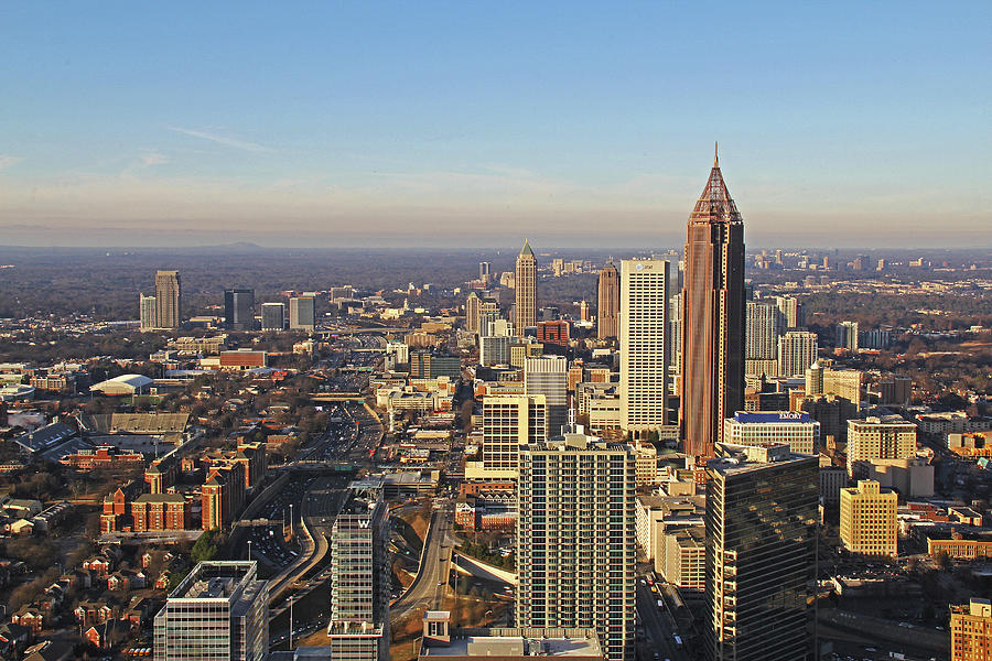  Atlanta, Georgia -  Midtown Photograph by Richard Krebs