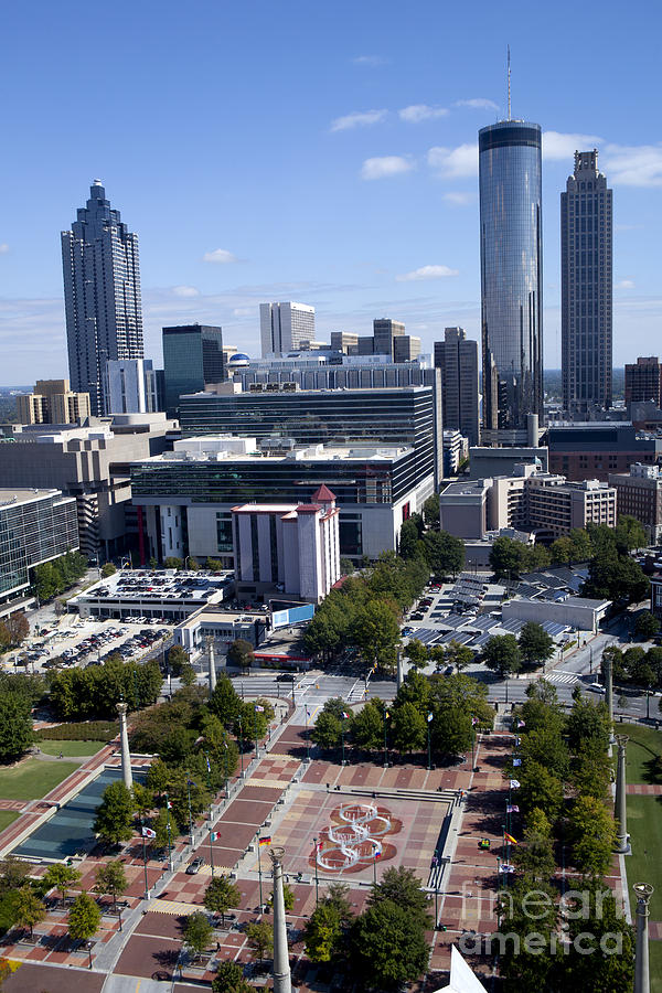 Atlanta Georgia skyline Photograph by Anthony Totah