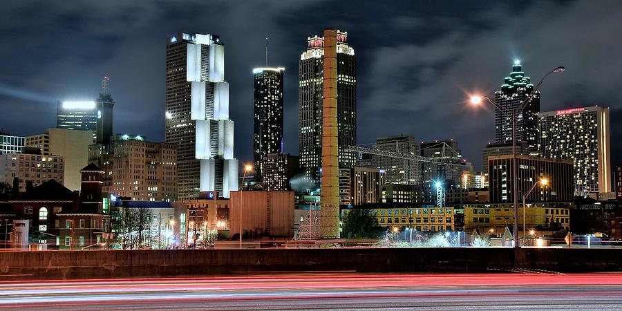 Atlanta over the Highway Photograph by Frozen in Time Fine Art Photography