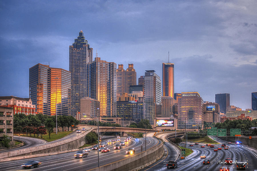 Atlanta Reflections Photograph by Reid Callaway