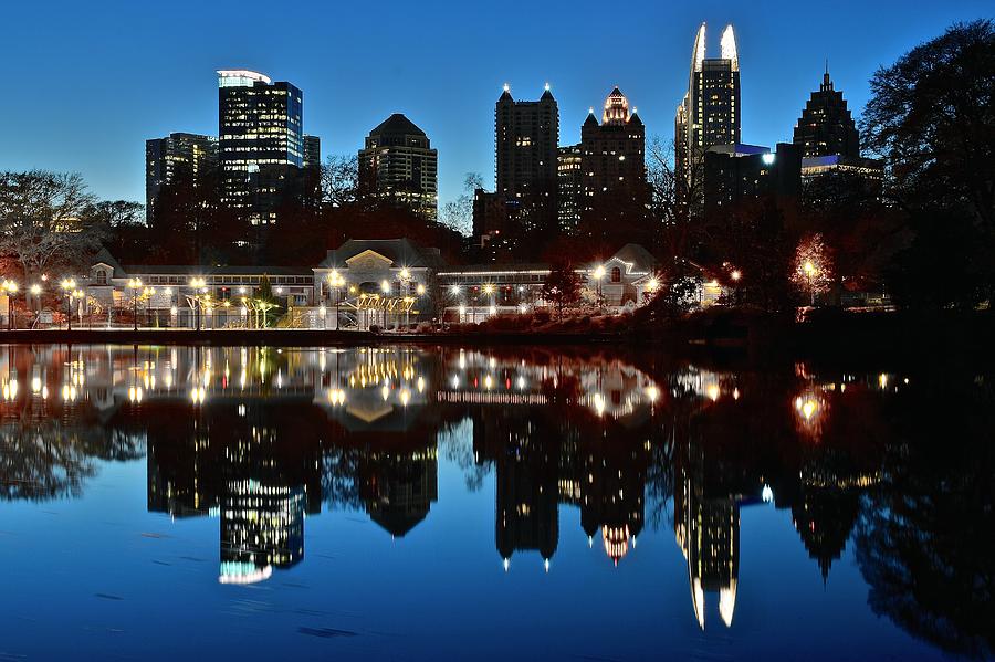 Atlanta Reflects Photograph by Frozen in Time Fine Art Photography