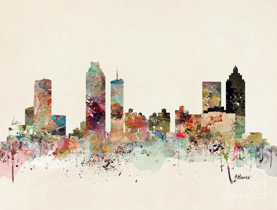 Atlanta Skyline by Bri Buckley