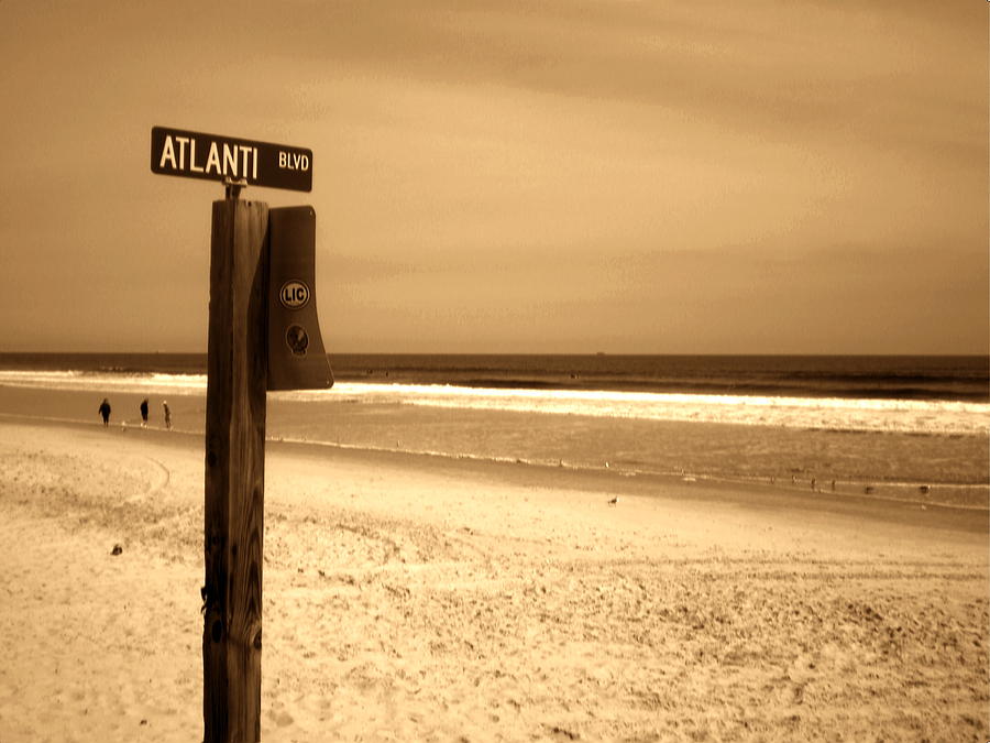 Summer Photograph - Atlantic Beach by Cat Rondeau