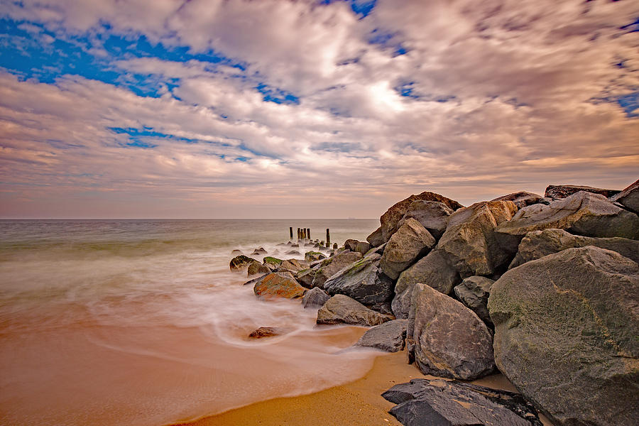 Atlantic  Calmness Photograph by Allan Levin