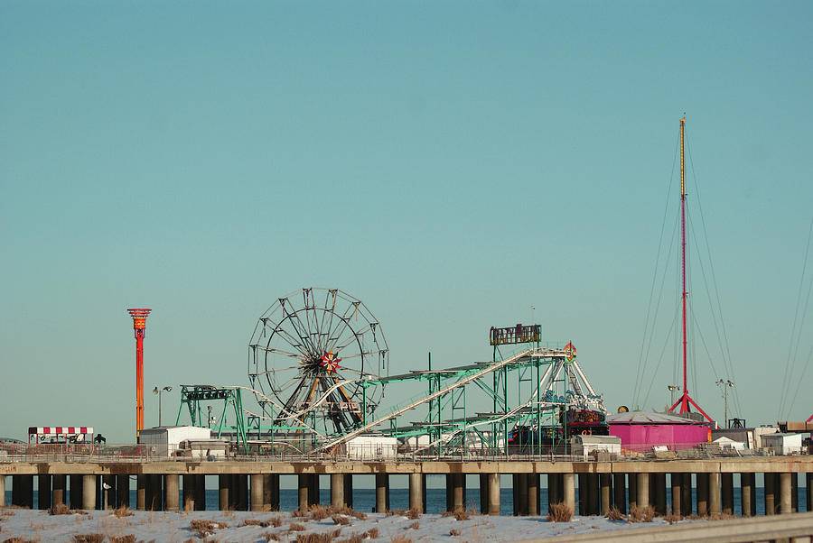 Atlantic City Steel Pier Amusements Photograph by Margie Avellino