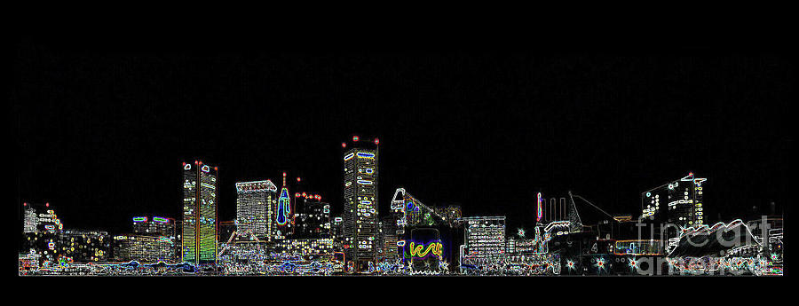 Atlantic City Digital Art by Steven Parker