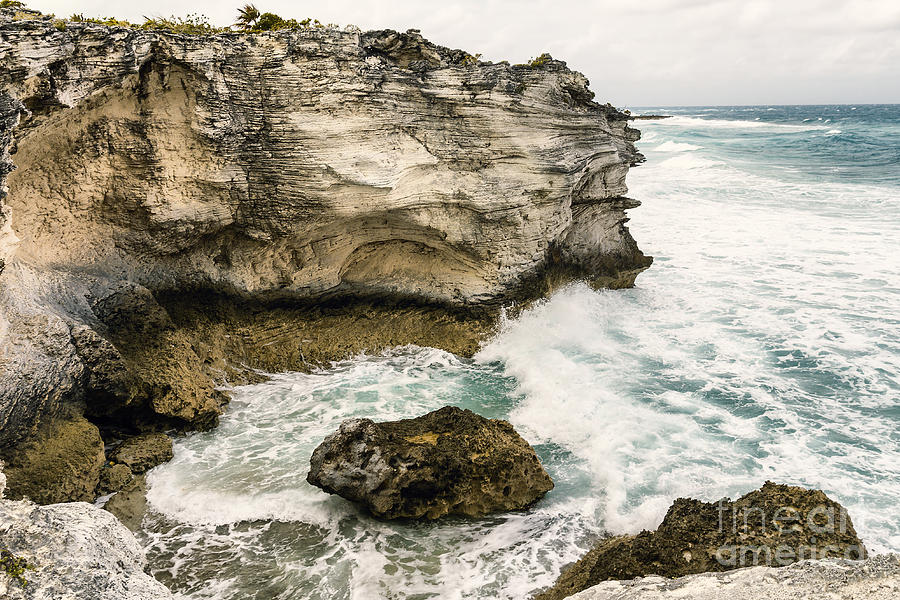Cliff Photograph - Atlantic Coastline In Bahamas by Pier Giorgio Mariani Cliff Photograph - Atlantic Coastline In Bahamas by Pier Giorgio Mariani