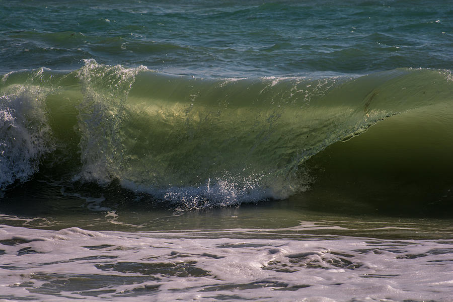 Atlantic ocean wave Photograph by Zina Stromberg | Fine Art America
