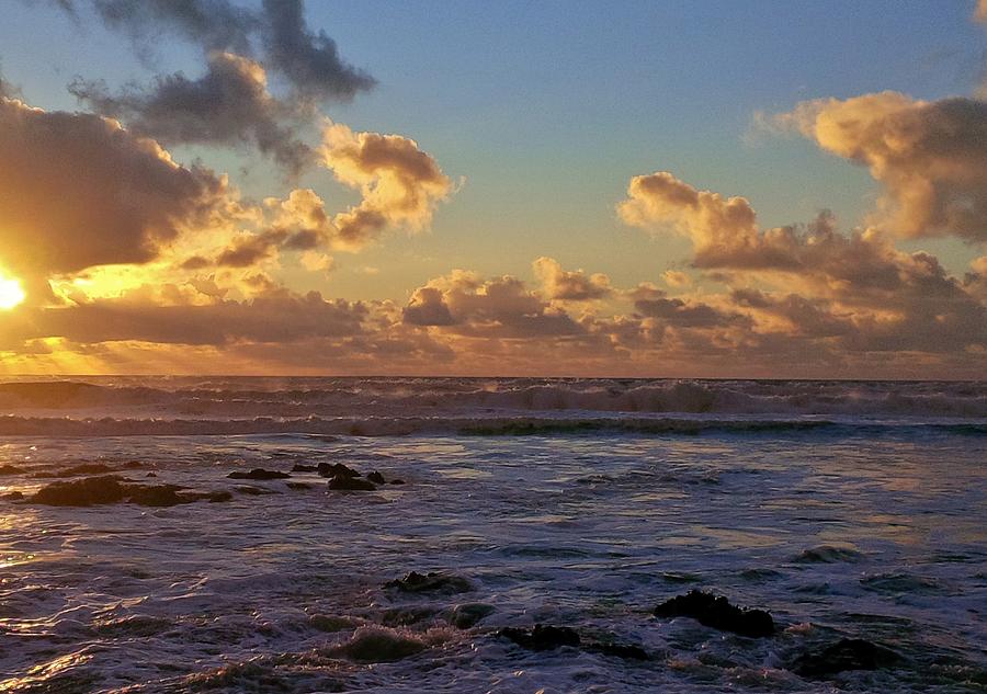Atlantic Sunset Photograph by Richard Brookes