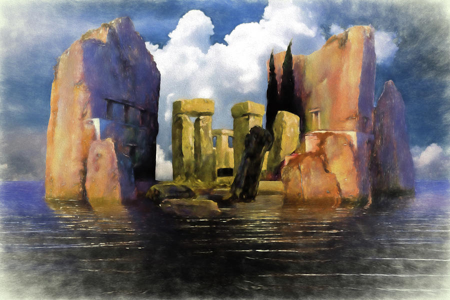 Atlantis Digital Art by John Haldane