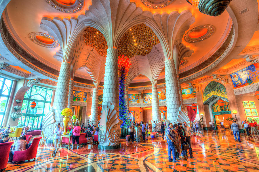 Atlantis Palm Dubai Hotel Lobby Photograph by David Pyatt