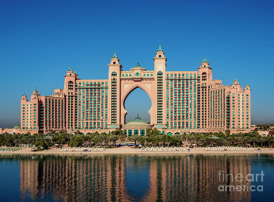 Atlantis The Palm Luxury Hotel, Dubai, Uae Photograph by Karol Kozlowski