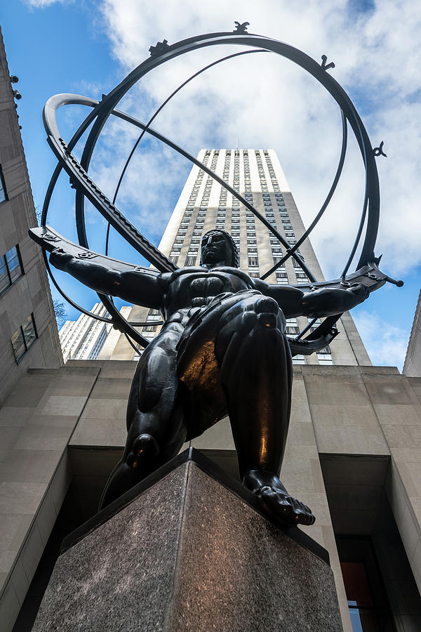 Atlas at Rockefeller Center Photograph by Steven Richman