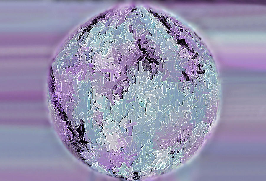 Atmos Sphere Digital Art by Susan Maxwell Schmidt