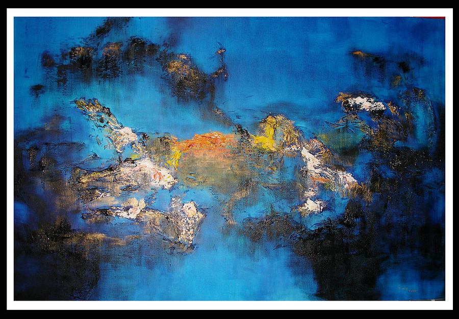 Atmosphere Du Mont Huangshan Painting by Boun Boun - Fine Art America