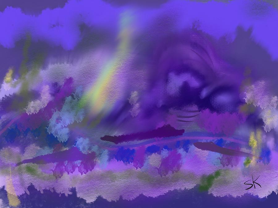 Atmospheric Turbulence Digital Art by Sherry Killam