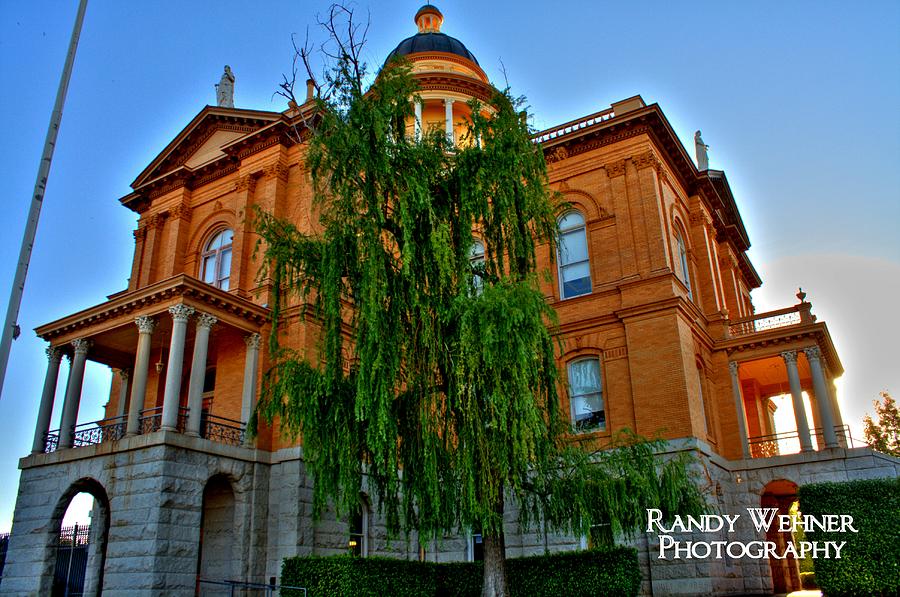 Auburn Courthouse Photograph by Randy Wehner