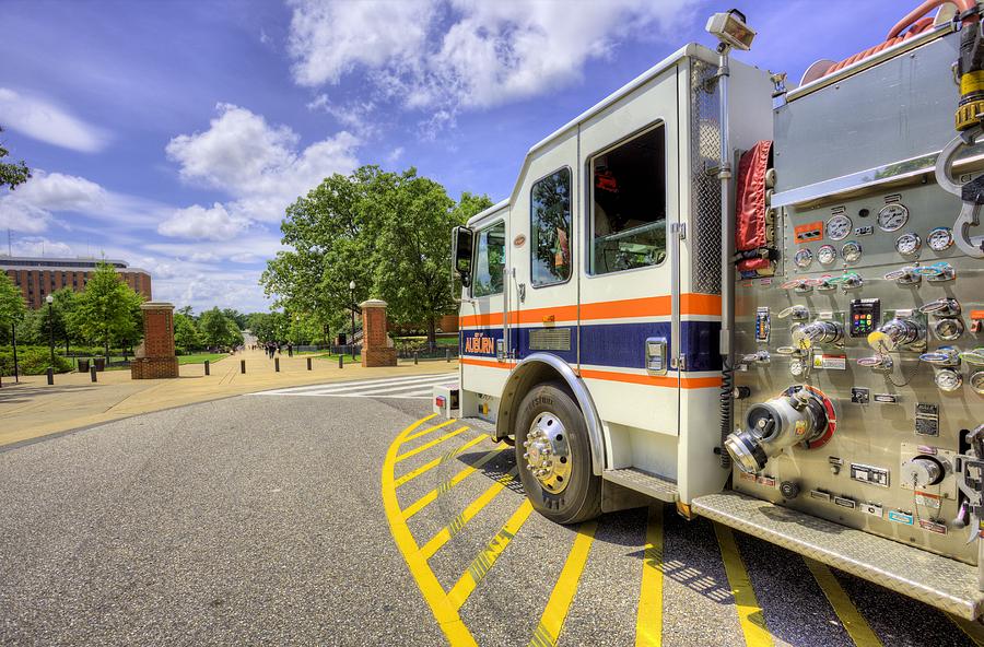 Auburn Fire Department Response Photograph by JC Findley