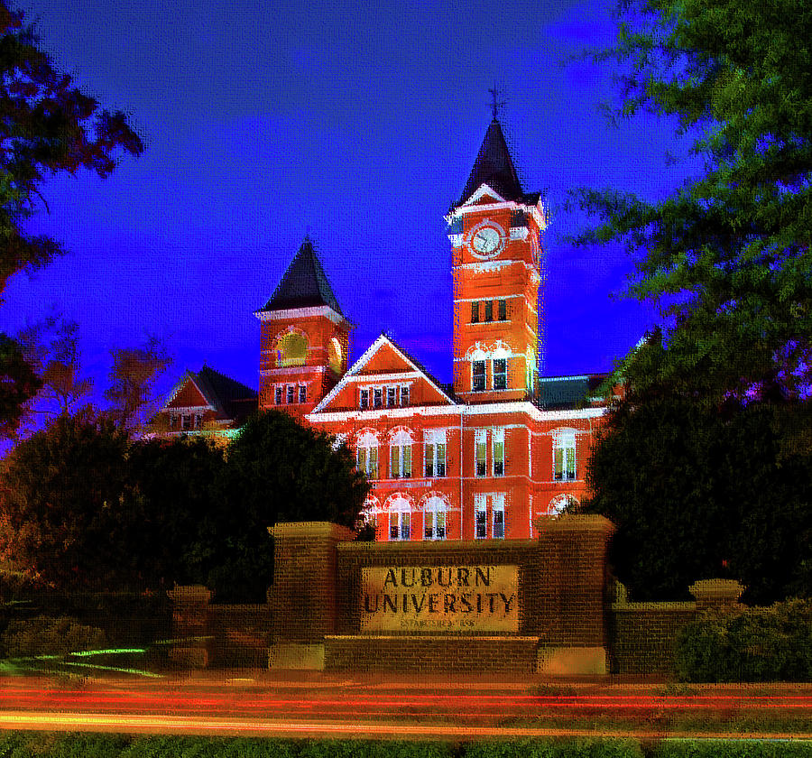 Auburn University Mixed Media by DJ Fessenden