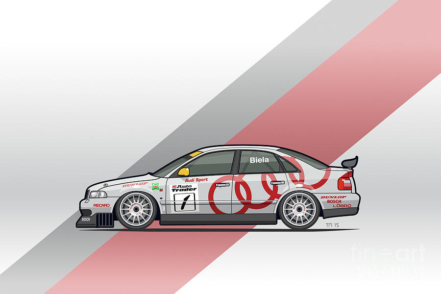 Rad Racer — Audi A4 Sedan B5