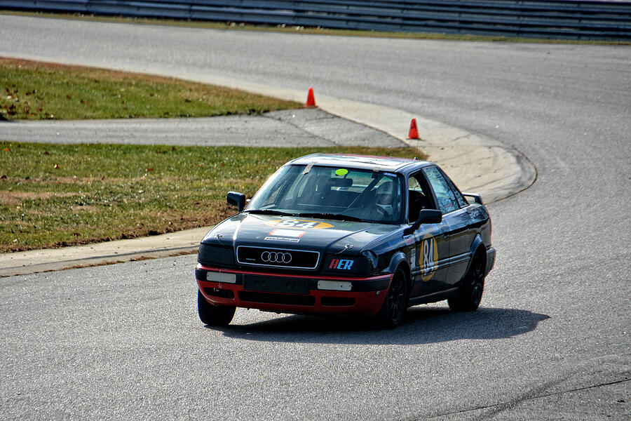 Car Photograph - Audi Exits West Bend by Mike Martin
