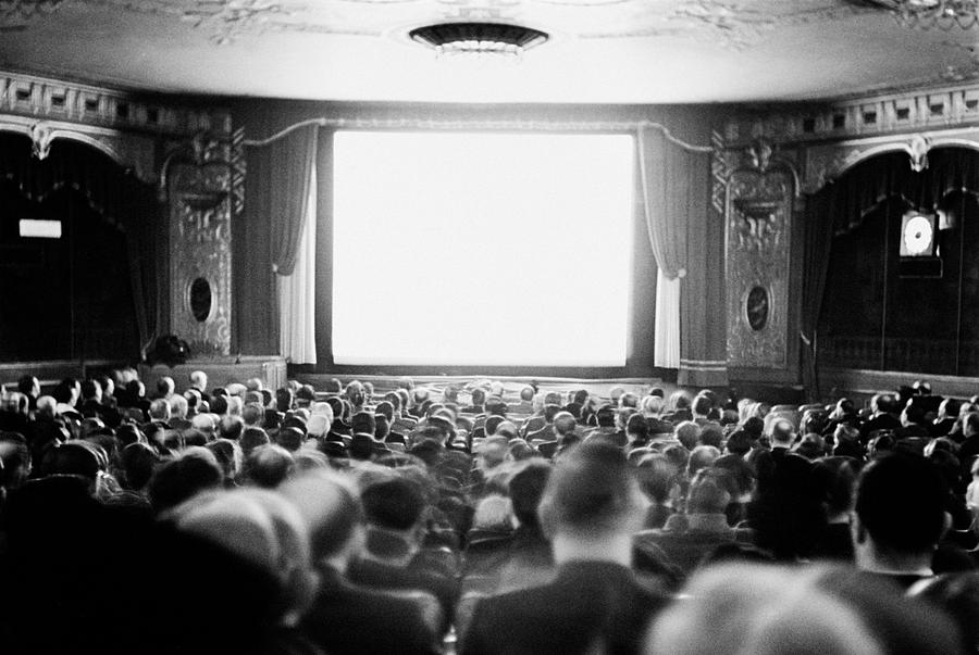 Audience In Movie Theater, 1935 Photograph by Archive Holdings Inc.