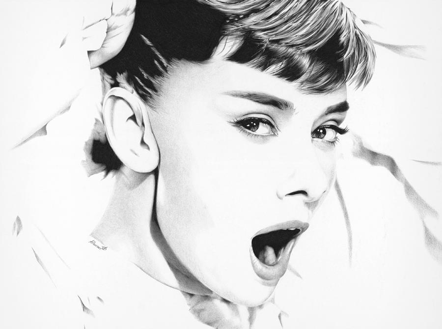 Audrey Hepburn Art Print by Greg Joens - Fine Art America