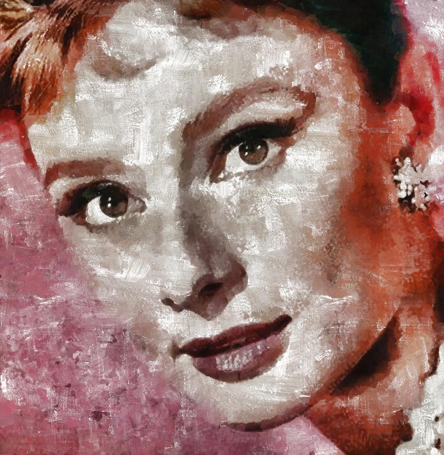 Audrey Hepburn By Mary Bassett Painting
