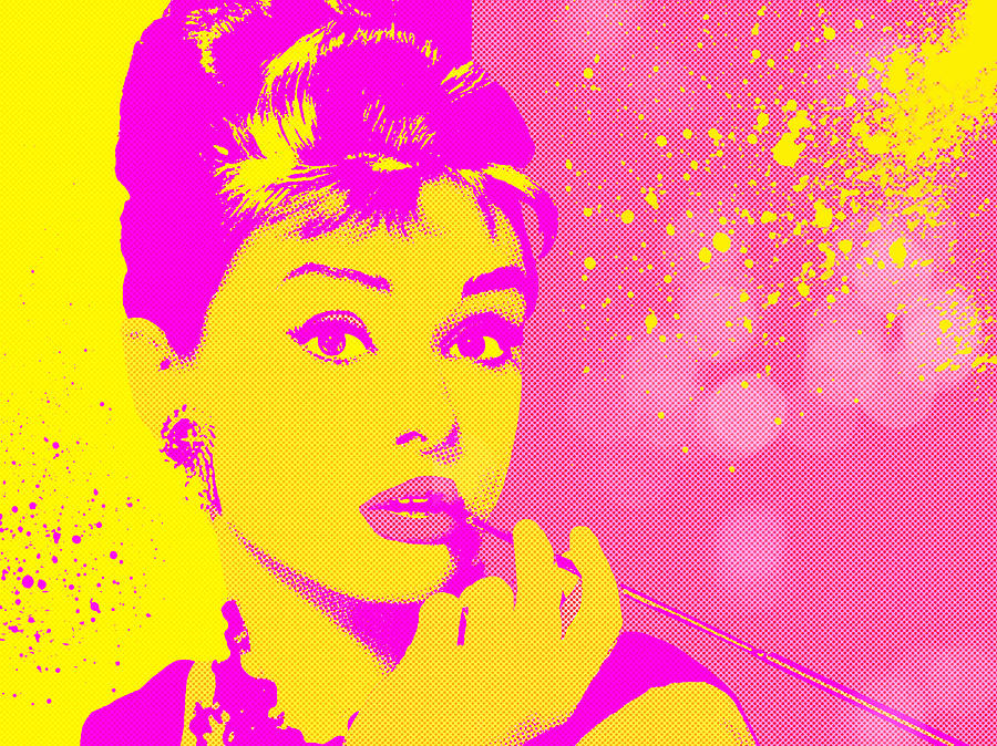 Audrey Hepburn Digital Art - Audrey Hepburn by James Webster
