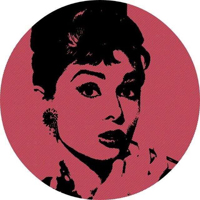 Draw Photograph - Audrey Hepburn by Nuno Marques