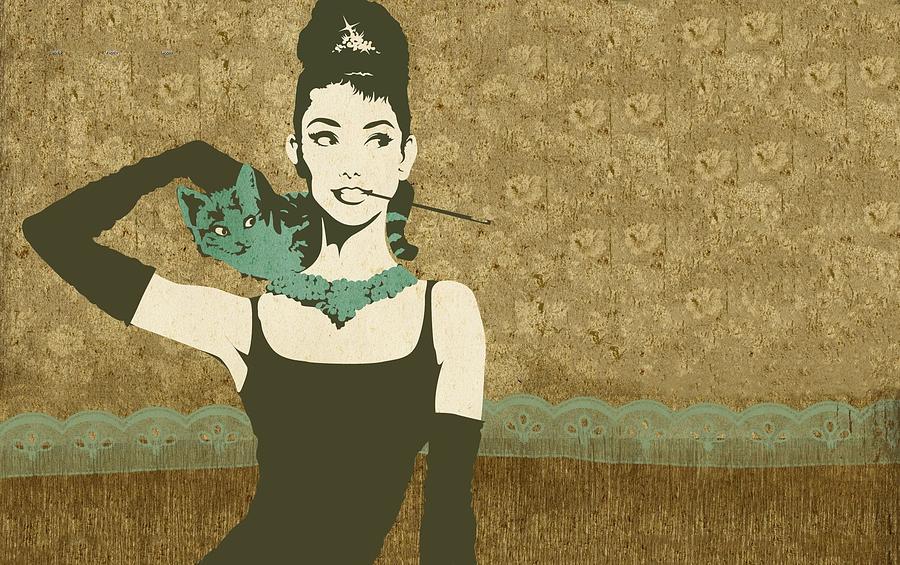 Audrey Hepburn Digital Art - Audrey Hepburn by Super Lovely