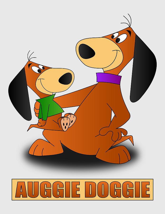 Auggie Doggie Digital Art by Brian Swanke