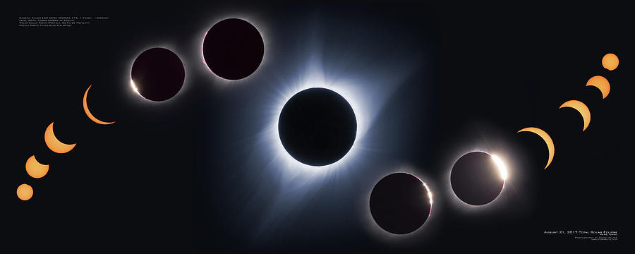 Idaho Photograph - August 21, 2017 Eclipse by David Halter Idaho Photograph - August 21, 2017 Eclipse by David Halter
