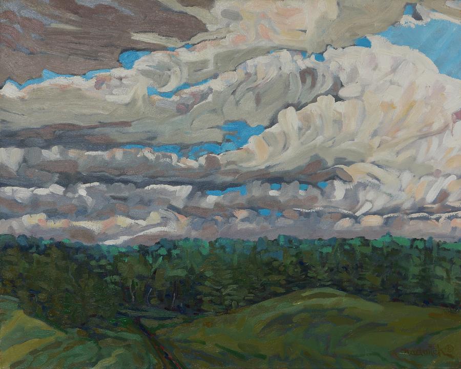 August Convection Painting by Phil Chadwick