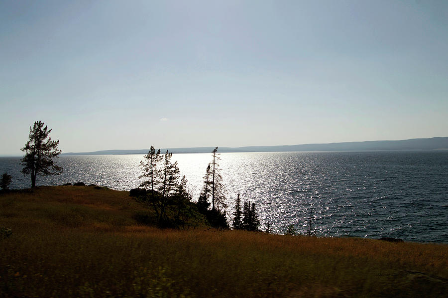 August Evening At Yellowstone Lake Photograph by Thomas Woolworth