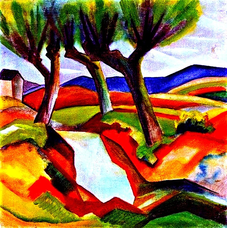 August macke художник картины - 82 фото