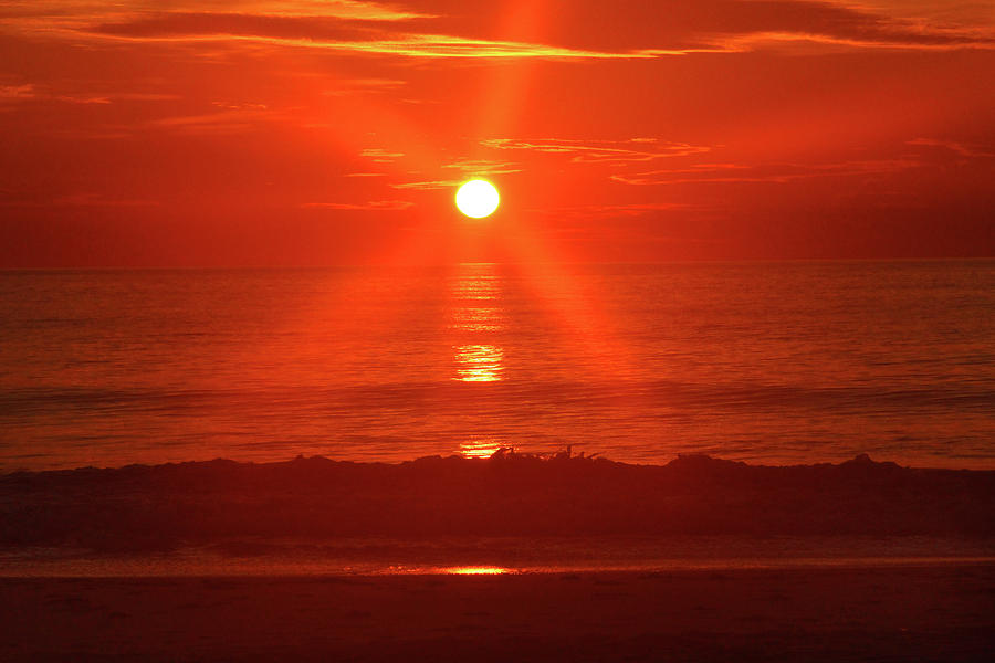 August Sunrise Photograph by David Stasiak