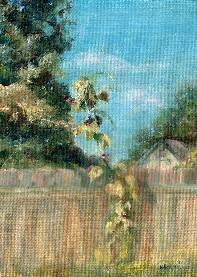 Impressionism Painting - August Vine by Laurie VanBalen