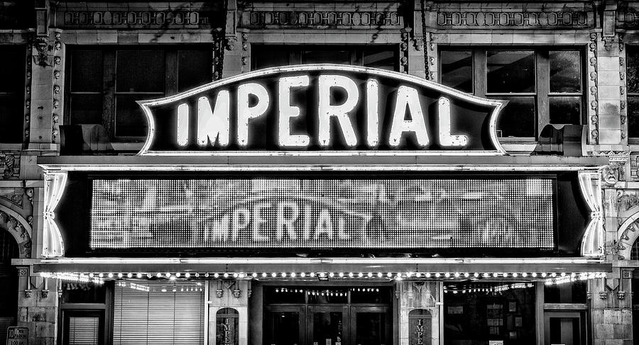 Augusta Imperial - bw Photograph by Stephen Stookey